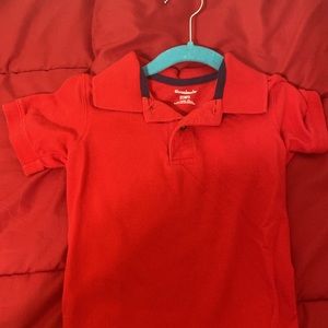 Red Garanimals 3T Collared Shirt
